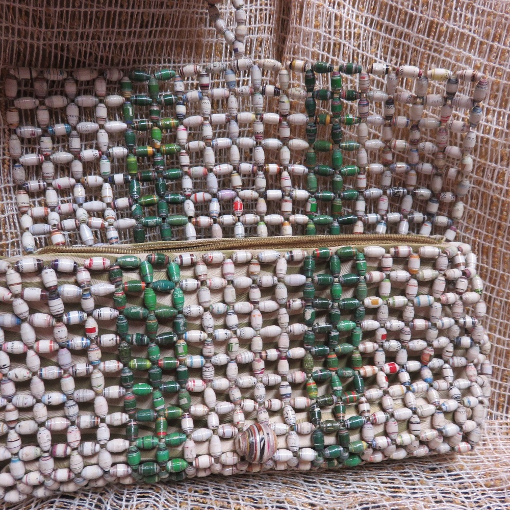 Up-cycled Paper Handbag